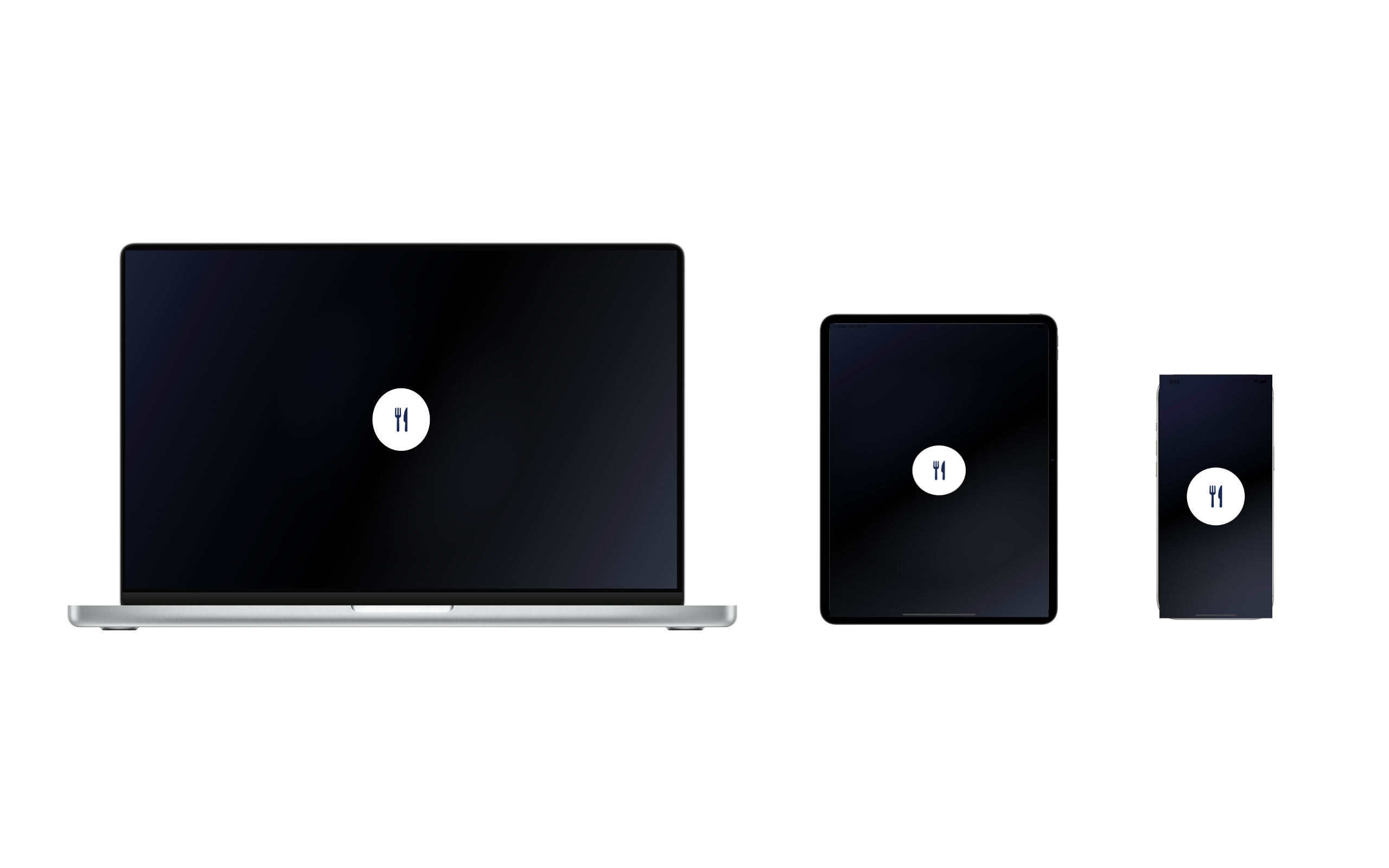 Plate Pro running on MacBook, iPad, and iPhone